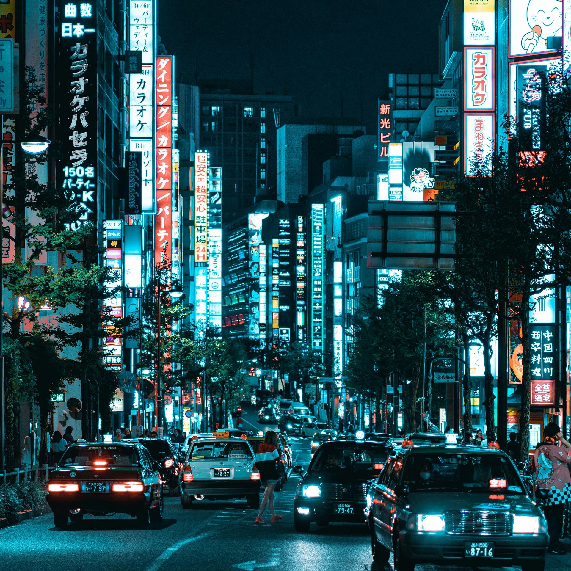 Streets in Tokyo